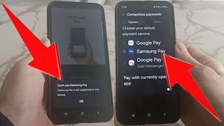 Samsung pay not supported on this device s23 s22 ultra flip 5 fold 4 s21 a13 [upl. by Jaime]