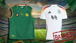 Banned football kits [upl. by Robbert]