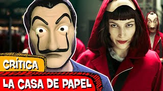 LA CASA DE PAPEL parece NOVELA É boa mesmo 🏦 👍  CRÍTICA Sem Spoiler [upl. by Mctyre547]