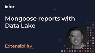 Creating Mongoose Reports with Data Lake [upl. by Tayib]