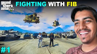 FIGHTING WITH FIB GONE WRONG GTA 5 GAMEPLAY GTA 5 RP 1 gta gta5 [upl. by Suneya]