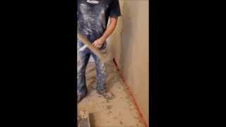 How to use a darby to level plaster [upl. by Johannessen]