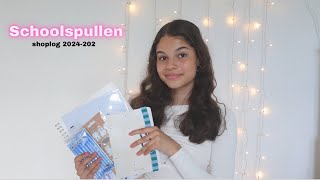 SCHOOLSPULLEN SHOPLOG 20242025 Back to school 1 [upl. by Aimet]