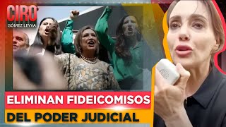 Pleno del Senado aprueba eliminación de 13 fideicomisos del Poder Judicial  Ciro Gómez Leyva [upl. by Mariano925]