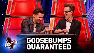 Blind Auditions That WILL Give You GOOSEBUMPS on The Voice [upl. by Lanti1]