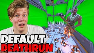 DEFAULT DEATHRUN  Fortnite met Roedie [upl. by Enytsirhc]