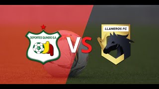 Deportes Quindío VS Llaneros  EN VIVO  Torneo Betplay 20241  HOY MAYO 17 DE 2024 [upl. by Ahseneuq312]