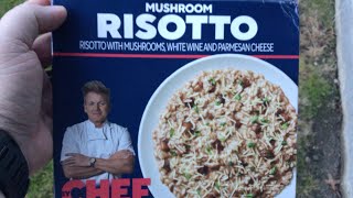 Chef Gordon Ramsays Mushroom Risotto Meal Review [upl. by Gustafsson740]