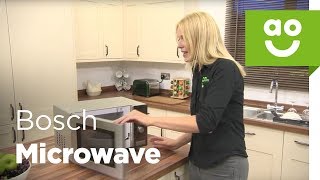 Bosch Microwave HMT72M450B Review  aocom [upl. by Ludwigg]