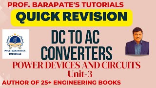 QUICK REVISION OF INVERTERS [upl. by Enitsenrae140]