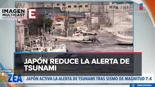 ÚLTIMA HORA Terremoto de 76 grados en Japón hay alerta de tsunami [upl. by Decrem867]