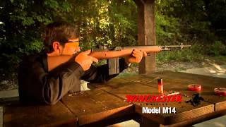 Winchester M14 CO2 air rifle  commercial by Daisy [upl. by Joon988]