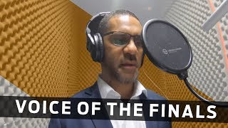 The voice of the finals  Behind the scenes with Michael OLoughlin  2019  AFL [upl. by Alue834]