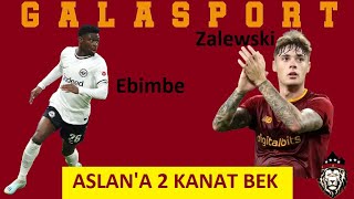 Galatasaraydan Transfer Şov  Junior Dina Ebimbe  Nicola Zalewski  Cimbom Transfere Start Verdi [upl. by Sulohcin]