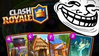 Clash Royale Deutsch 045 Handy Troll Deck mit Spawner [upl. by Edra]