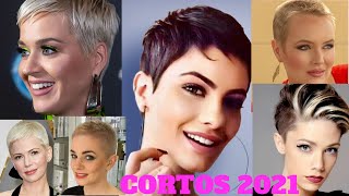 ☆CORTES DE CABELLO MUJER 2021☆CORTES MAS CORTOS TendeNCIAS 2021 [upl. by Ennovoj]