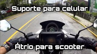 SUPORTE DE CELULAR PARA SCOOTER [upl. by Noda260]