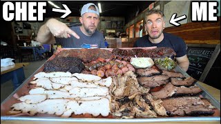 CHEF CLAIMS NOBODY CAN BEAT HIS UNDEFEATED BBQ CHALLENGE  Joel Hansen [upl. by Dyann964]