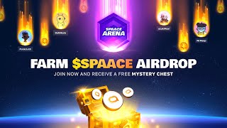 Arena Space Airdrop How to Farm Your Free Crypto Tokens [upl. by Llatsyrc]