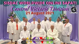 SISDAC Worldwide Online Sabbath  21 August 2021  Central Victoria Division [upl. by Aisyat]