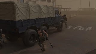 MGSV  Mission 16  Traitors Caravan S RANK [upl. by Tserof]