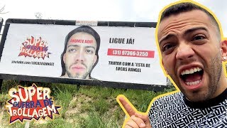 TROLLAMOS O RANGEL DIVULGANDO O NÚMERO DELE NUM OUTDOOR SuperGuerraDeTrollagem [upl. by Atiana]