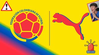 PUMA la NUEVA MARCA de la SELECCIÓN COLOMBIA [upl. by Lais110]