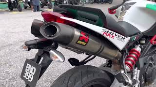 2016 Aprilia Shiver 750 CBU Limited Edition Akraprovic For Sales Icity Motoworld [upl. by Chem418]