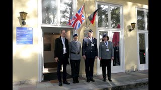 Appell und Große Flaggenparade  Britische Streitkräfte in Berlin 19451994 [upl. by Lap]