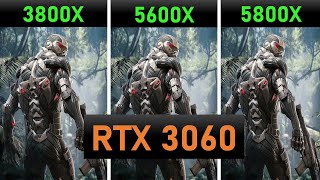 Ryzen 3800x vs 5600x vs 5800x  14 Games Benchmarks [upl. by Anahsak165]