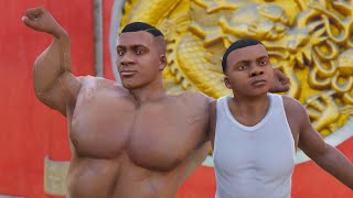 “Franklins Kid And Franklin” Are The Strongest In GTA 5 Part 2 [upl. by Mahseh]