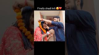 Shadi lar li 🥰❤️ bollywood song music newsong love comedy bolywoodmusic shortsfeed funny [upl. by Harding]