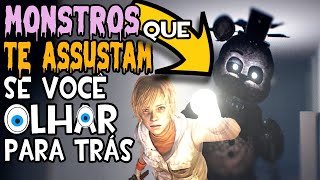 Coisas assustadoras que aparecem quando você olha para traz em videogames  Quasar Jogos [upl. by Heck402]