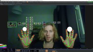 Hand tracking using mediapipe  touchdesigner tutorial [upl. by Ury]