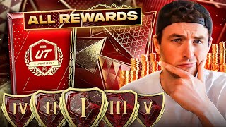 Reacting to FC 25 Champs Rewards Rank 110 [upl. by Yraunaj]