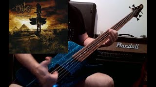 Nile  Ithyphallic  live bedroom bass cover basscover nile [upl. by Kragh]