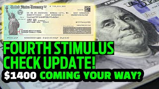 Fourth Stimulus Check Update 1400 for Social Security SSI SSDI and LowIncome Americans [upl. by Eatnhoj]