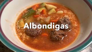 Caldo de Albondigas  Meatball Soup [upl. by Nevek489]