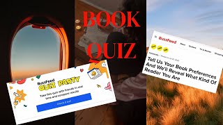 Quiz to see what book genre I am and what kind of reader I am  Book Quiz  BookTube [upl. by Adnohrahs902]