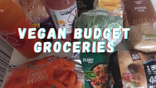 VEGAN Grocery HAUL On A BUDGET AFFORDABLE PlantBased PICKS [upl. by Dich]