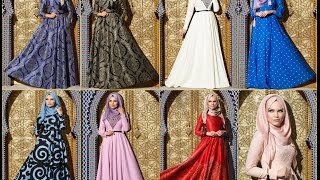 Muslima Wear 2015 İlkbahar Yaz Uzun Giyim Modelleri [upl. by Levan]