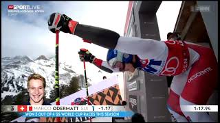 Marco Odermatt  1 Platz  Riesenslalom Adelboden 2022 [upl. by Marissa]