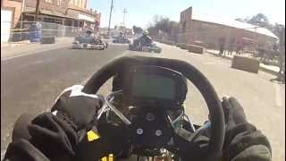 Shifter Kart Crash  Lone Star Grand Prix 2013 [upl. by Inilahs711]