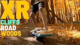 Onewheel XRs  Cliffs Woods Road  No Music  UK [upl. by Hseyaj]