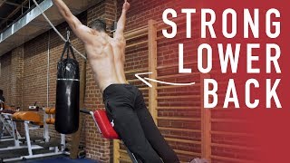 Bodyweight Exercise For Strong Lower Back 4 Variations [upl. by Tseng777]