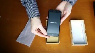 Unboxing HOMTOM HT3 PRO  user manual [upl. by Ahsie]