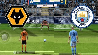 Manchester City Vs Wolves Tribcar Shootout  Mobile Gameplay [upl. by Atterbury]