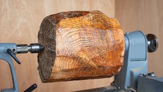 Woodturning  The Creation of a Vessel [upl. by Ilana]