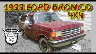 1988 Ford Bronco XLT 4x4 Will the Mountain Mystery 302 Engine Start and Be Solved [upl. by Nylrehs]