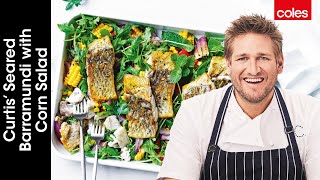 How to Cook PanFried Barramundi  Cook with Curtis Stone  Coles [upl. by Absalom129]